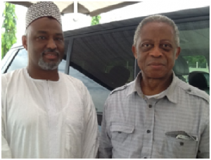 Salim Farouk and Dr. S. Okechukwu Mezu in Abuja- US Delegates to CPC Dissolution Convention